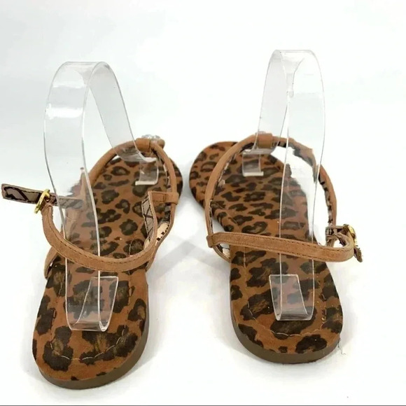 Jessica Simpson womens sandals size 10 40 brown gem t-strap flip flops - Picture 3 of 11